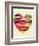 Rainbow Heart-Natasha Wescoat-Framed Giclee Print