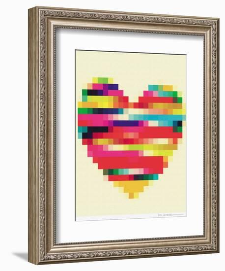 Rainbow Heart-Natasha Wescoat-Framed Giclee Print