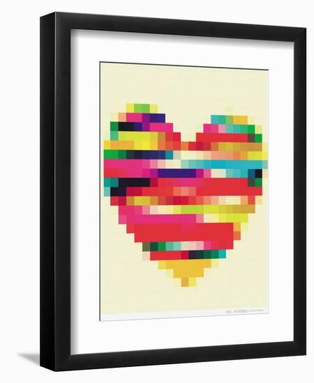 Rainbow Heart-Natasha Wescoat-Framed Giclee Print