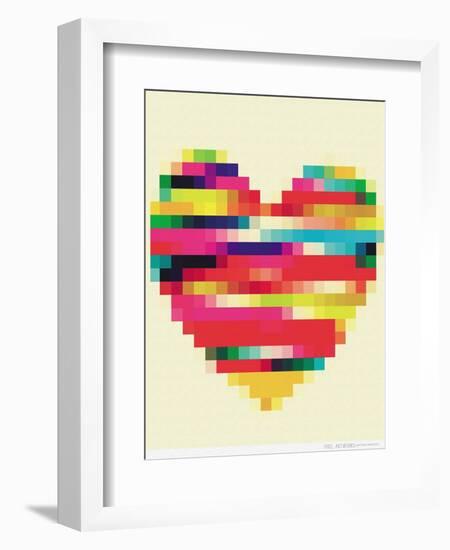 Rainbow Heart-Natasha Wescoat-Framed Giclee Print