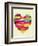 Rainbow Heart-Natasha Wescoat-Framed Giclee Print