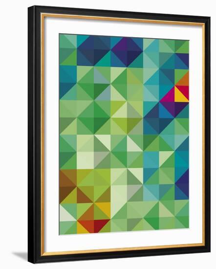 Rainbow II-Tom Frazier-Framed Giclee Print