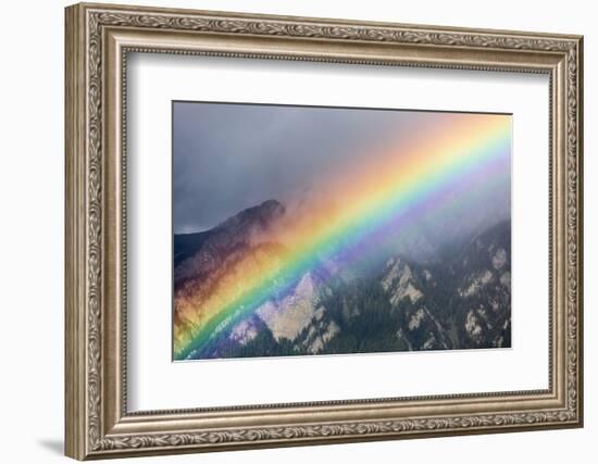 Rainbow in a Summer Storm-Armin Mathis-Framed Photographic Print