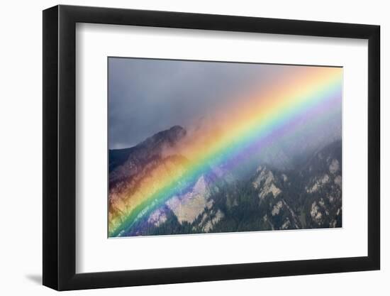 Rainbow in a Summer Storm-Armin Mathis-Framed Photographic Print