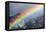 Rainbow in a Summer Storm-Armin Mathis-Framed Premier Image Canvas