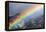 Rainbow in a Summer Storm-Armin Mathis-Framed Premier Image Canvas