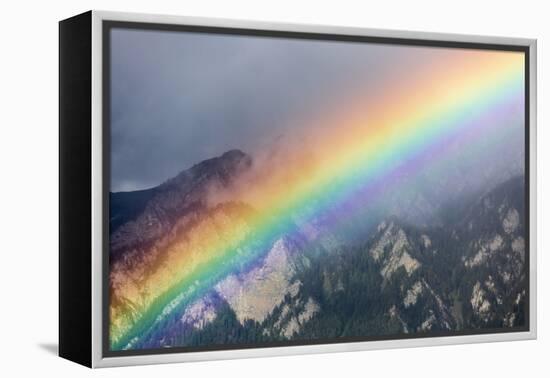 Rainbow in a Summer Storm-Armin Mathis-Framed Premier Image Canvas