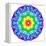 Rainbow Kaleidoscope Vibrant Circle-art_of_sun-Framed Stretched Canvas