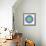 Rainbow Kaleidoscope Vibrant Circle-art_of_sun-Framed Art Print displayed on a wall