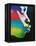 Rainbow Kiss-Abstract Graffiti-Framed Premier Image Canvas