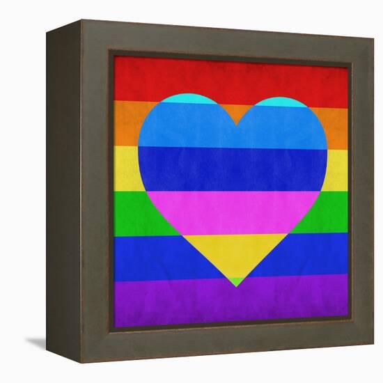 Rainbow Love-Ali Potman-Framed Premier Image Canvas