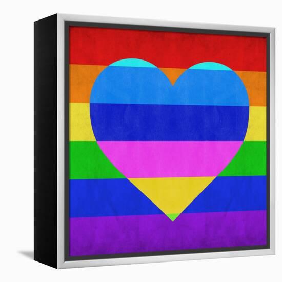 Rainbow Love-Ali Potman-Framed Premier Image Canvas