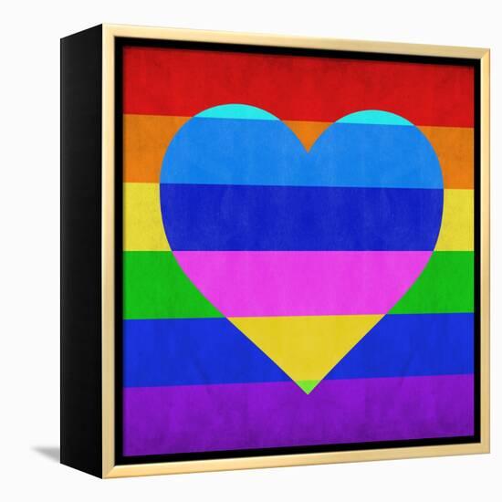 Rainbow Love-Ali Potman-Framed Premier Image Canvas