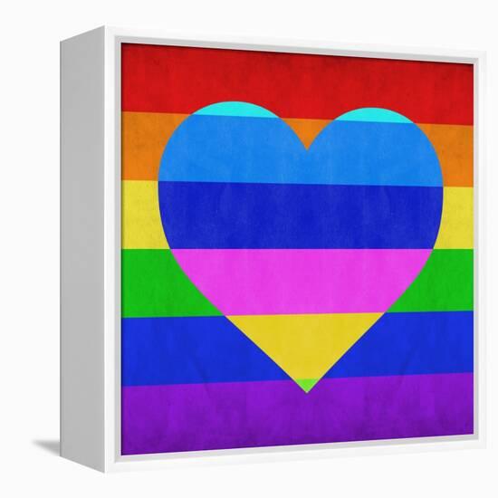 Rainbow Love-Ali Potman-Framed Premier Image Canvas