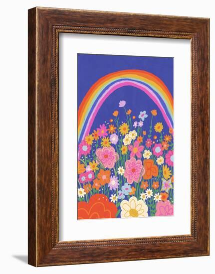 Rainbow Meadow-Gigi Rosado-Framed Photographic Print