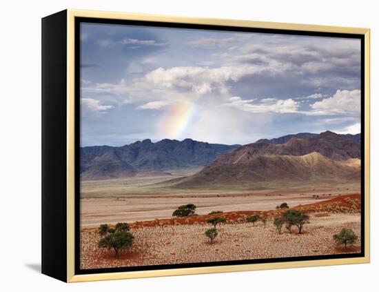 Rainbow, Namibia, Africa-Nadia Isakova-Framed Premier Image Canvas