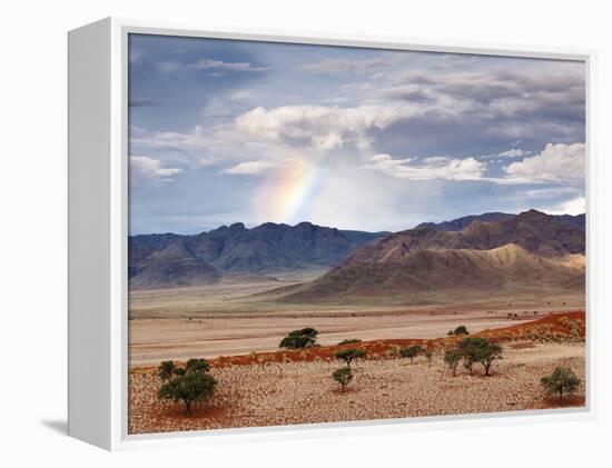 Rainbow, Namibia, Africa-Nadia Isakova-Framed Premier Image Canvas