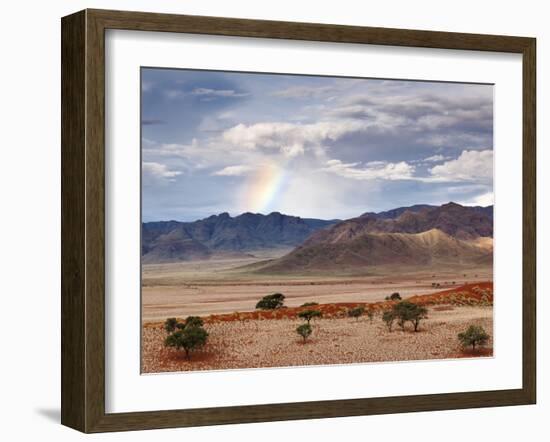 Rainbow, Namibia, Africa-Nadia Isakova-Framed Photographic Print