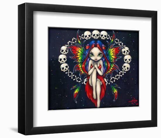 Rainbow of Bones-Jasmine Becket-Griffith-Framed Art Print