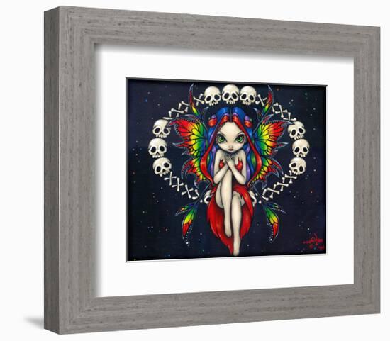 Rainbow of Bones-Jasmine Becket-Griffith-Framed Art Print