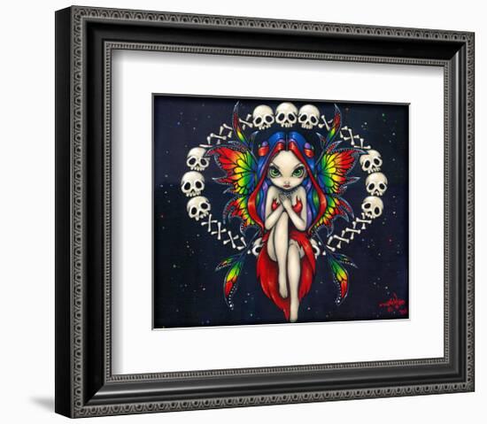 Rainbow of Bones-Jasmine Becket-Griffith-Framed Art Print