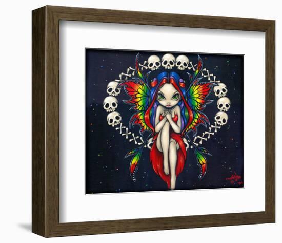 Rainbow of Bones-Jasmine Becket-Griffith-Framed Art Print