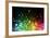 Rainbow Of Lights-SSilver-Framed Premium Giclee Print