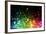 Rainbow Of Lights-SSilver-Framed Art Print