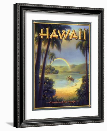 Rainbow of the Pacific-Kerne Erickson-Framed Art Print