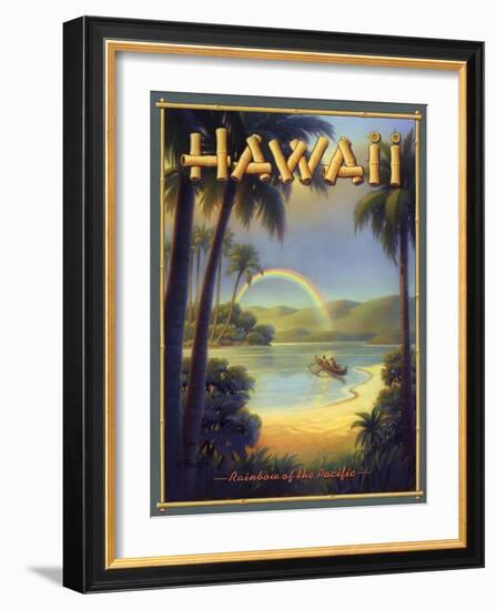 Rainbow of the Pacific-Kerne Erickson-Framed Art Print