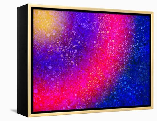 Rainbow on Steroids-MusicDreamerArt-Framed Premier Image Canvas