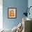 Rainbow Orange-Cat-Oxana Zaiko-Framed Giclee Print displayed on a wall