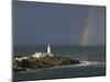 Rainbow over Fanad-Head, Ireland-Jean Guichard-Mounted Art Print