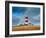 Rainbow over Happisburgh Light House, Norfolk, UK-Ernie Janes-Framed Photographic Print