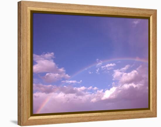 Rainbow Over Lamberts Bay, South Africa-Claudia Adams-Framed Premier Image Canvas