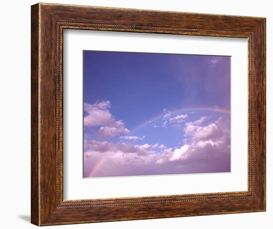 Rainbow Over Lamberts Bay, South Africa-Claudia Adams-Framed Photographic Print