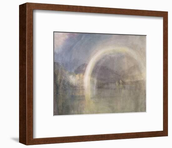 Rainbow Over Loch Awe, 1831-J M W Turner-Framed Giclee Print