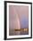 Rainbow Over Tufa Formations on Mono Lake, Sierra Nevada Mountains, California, USA-Christopher Talbot Frank-Framed Photographic Print