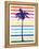 Rainbow Palm Tree-Jennifer McCully-Framed Stretched Canvas