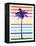 Rainbow Palm Tree-Jennifer McCully-Framed Stretched Canvas