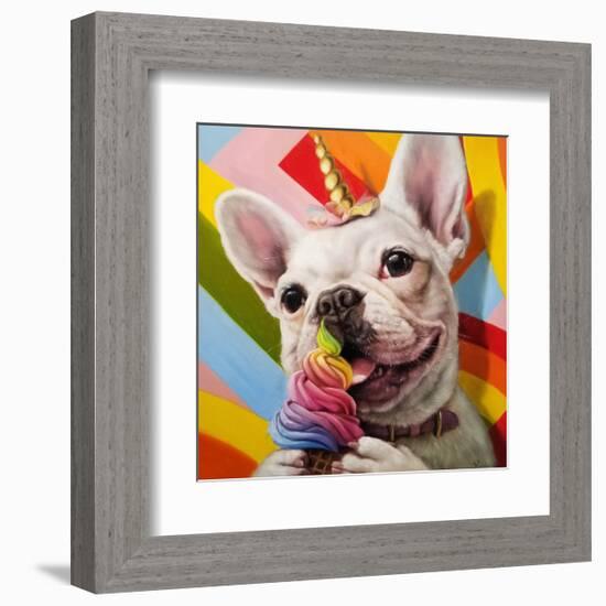 Rainbow Party-Lucia Heffernan-Framed Art Print