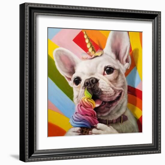 Rainbow Party-Lucia Heffernan-Framed Art Print