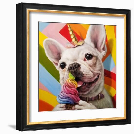 Rainbow Party-Lucia Heffernan-Framed Art Print