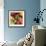 Rainbow Peppers-Stacy Bass-Framed Giclee Print displayed on a wall