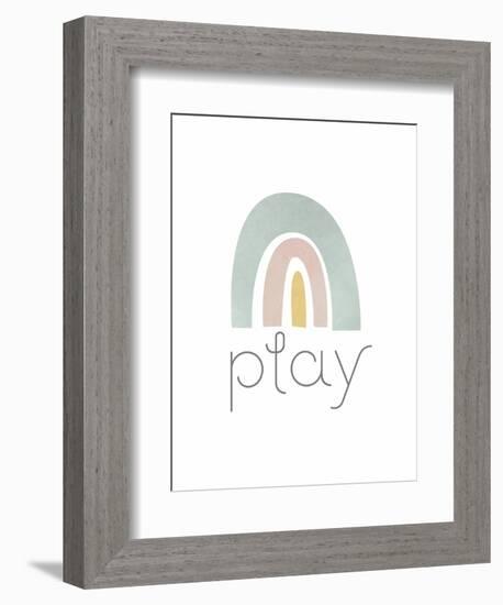 Rainbow Play I-Jarman Fagalde-Framed Art Print