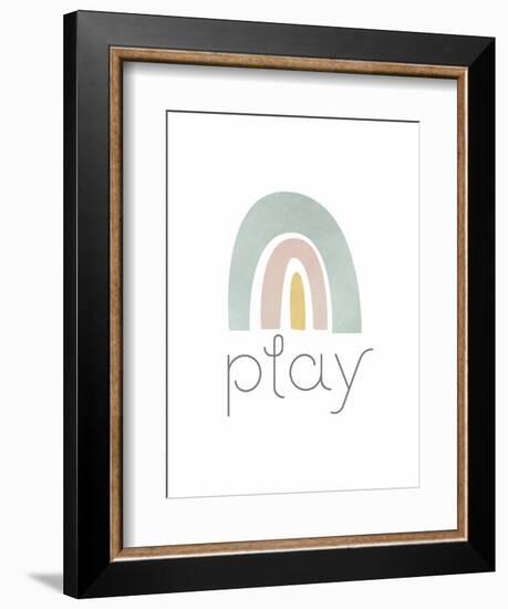 Rainbow Play I-Jarman Fagalde-Framed Art Print