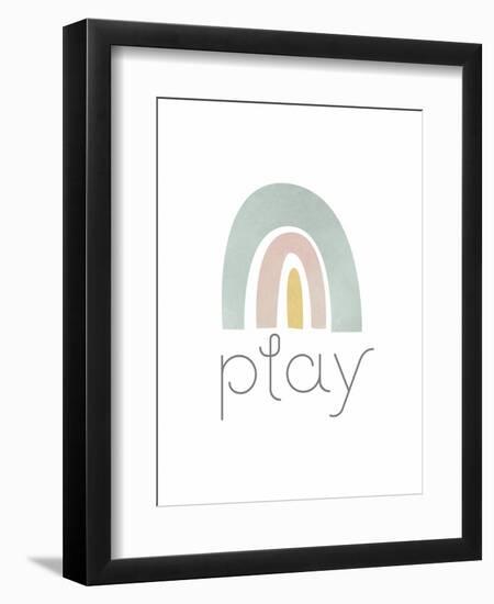 Rainbow Play I-Jarman Fagalde-Framed Art Print