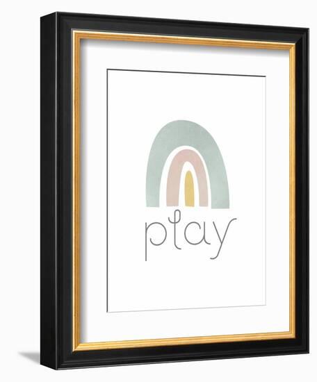 Rainbow Play I-Jarman Fagalde-Framed Art Print