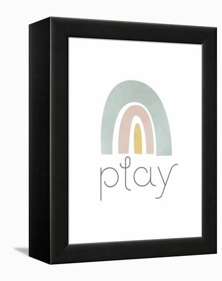 Rainbow Play I-Jarman Fagalde-Framed Stretched Canvas