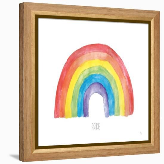 Rainbow Pride IV-Sarah Adams-Framed Stretched Canvas